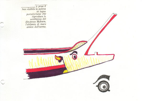 47-polena portafortuna dio-pesce Makara